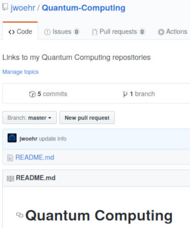 My Quantum Computing Open Source Repos